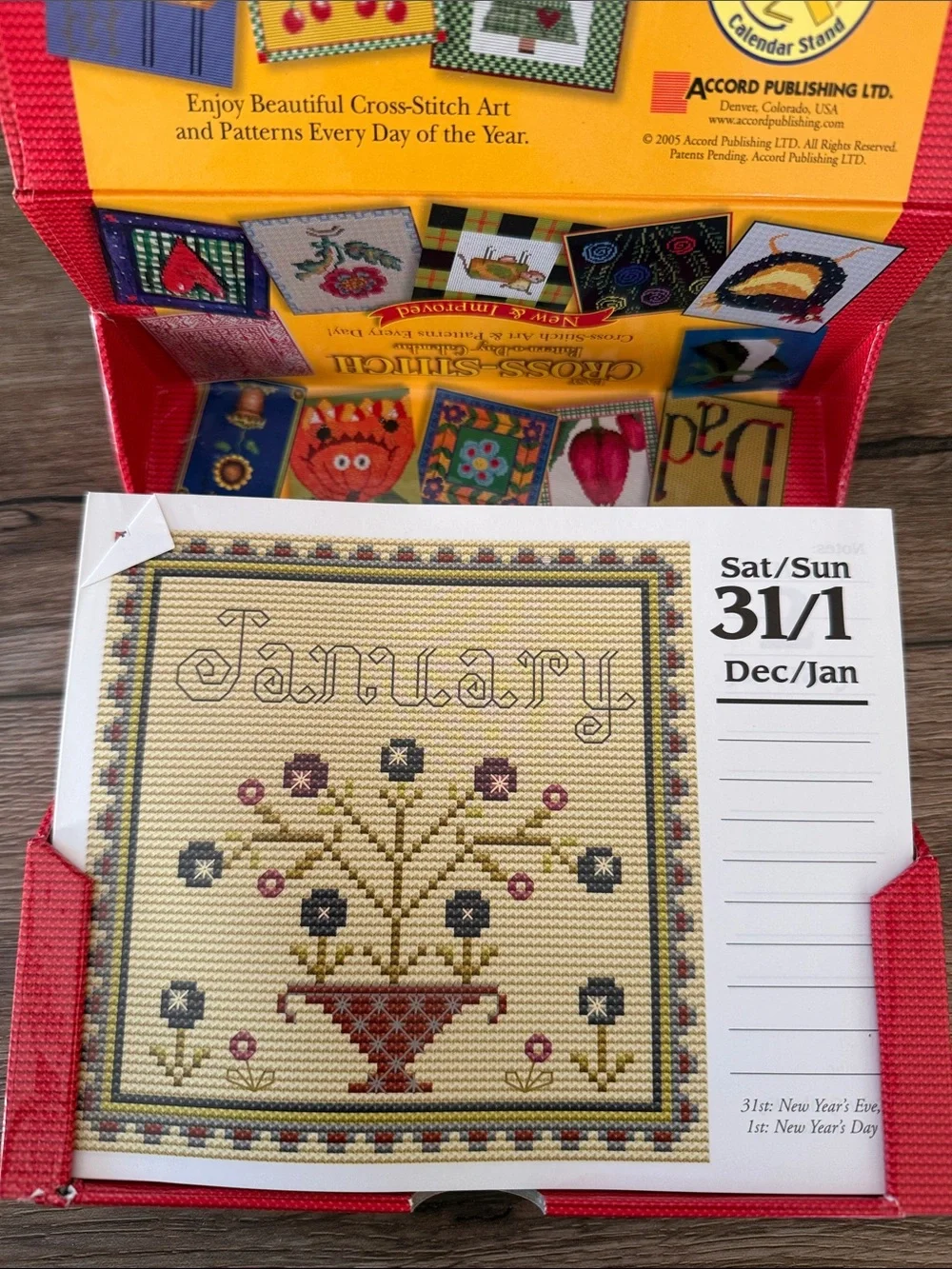 Easy Cross-Stitch 2006 Pattern-a-Day Calendar